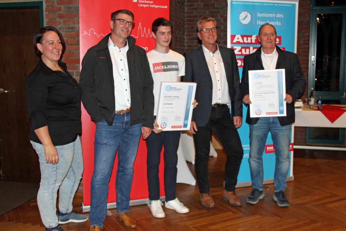 Auszeichnung der Ausbildung
