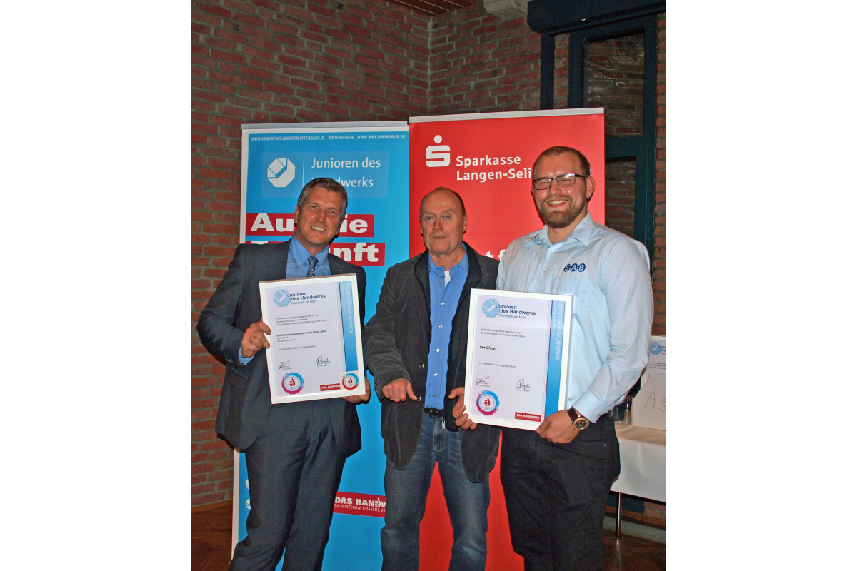 Image - Ehrung durch Handwerksjunioren Offenbach