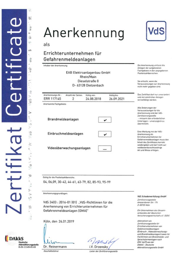 Anerkennung